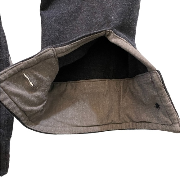 Ecoths men’s long sleeve button up shirt charcoal gray organic cotton size Med - Picture 9 of 16